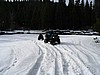 68. We hit deeper snow, had to turn around...Jack crabs up the small hill..jpg