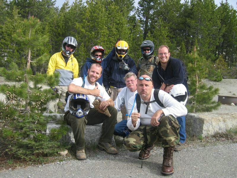 155. Backrow; Terry, Miren, Larry, Jack, Chad. Frontrow; Dusty, Dan and Me..jpg
